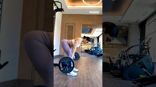 Barbell Stiff Leg Deadlift  workout fitness Barbell homegym homeworkout [upl. by Regazzi212]