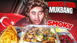 Taste of Turkey In the UK Turkish Food Mukbang at SALT amp Pepper Restaurant  Mr TickerBee Mint [upl. by Einahteb103]