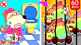 Aprender a Ir Al Baño 🚽 Dibujos Animados Educativos 🐺 Wolfoo En Español [upl. by Koral223]