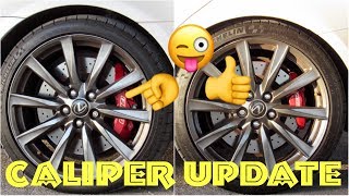 🔴Brake Caliper Paint and Brake Caliper Decal Stickers High Temperature Rating Review Update [upl. by Reffineg493]