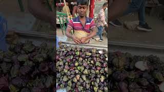 Water Chestnut Fruit Street Food of Bangladesh shorts [upl. by Samella873]