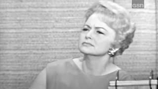 Whats My Line  Olivia De Havilland Martin Gabel amp Carol Channing panel Aug 8 1965 [upl. by Deerc]