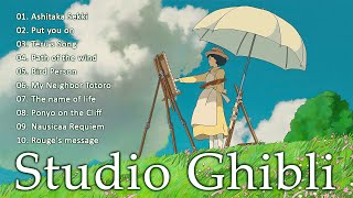 Studio Ghibli Bgm Music 🎶 Ghibli Songs 2023 🌿 Best Piano Music for Relaxing amp Deep Sleeping [upl. by Livesay183]