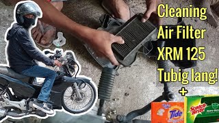 How to Clean XRM 125 Filter [upl. by Fabrianna981]