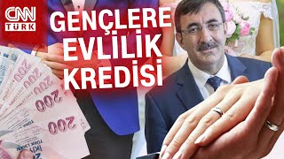 Evlilik Kredisi Ne Zaman Verilecek Cumhurbaşkanı Yardımcısı Cevdet Yılmaz’dan Duyurdu  Haber [upl. by Cherlyn]