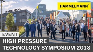 Hammelmann High Pressure Technology Symposium 2018 [upl. by Halle]