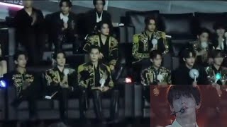 FULL Seventeen amp Enhypen Reaction to TXT GDA 2024 performance [upl. by Yentruocal]