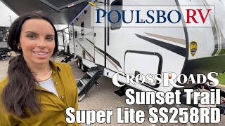 CrossRoads RVSunset Trail Super Lite258RD  by Poulsbo RV of Washington [upl. by Isnan]