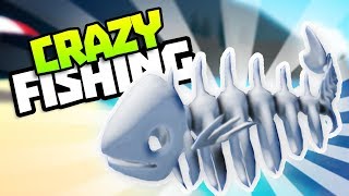 CATCHING THE SKELEFISH  Crazy Fishing VR Gameplay  VR HTC Vive Lets Play [upl. by Abil]