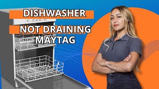 Dishwasher Not Draining Maytag [upl. by Livesay559]