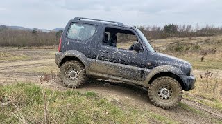 suzuki jimny at frickley 4x4 offroad centre [upl. by Quill]