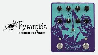 EarthQuaker Devices Pyramids Stereo Flanger  Demo [upl. by Idihsar]