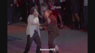 Prince and Paris Jackson Watching Their Dad Preform [upl. by Iahcedrom]