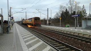 Vossloh HochgeschwindigkeitsSchienenschleifzug highspeed grinding train [upl. by Nawd]