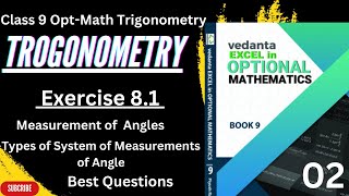 Trigonometry Class 9Measurement of Anglesopt Math Exercise 81 BasicMathematics98 trigonometry [upl. by Caspar]