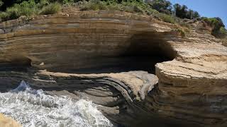 Sidari Beach amp Bay with rocks 27072023 Corfu Greece [upl. by Anavlis]