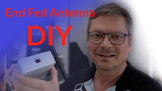 Amateurfunk End Fed Antenne Bauanleitung DIY [upl. by Hamirak909]