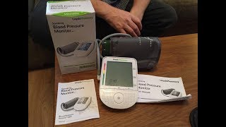 £30 Lloyd’s Pharmacy Speaking Blood Pressure Monitor BM52 Review [upl. by Eilac584]