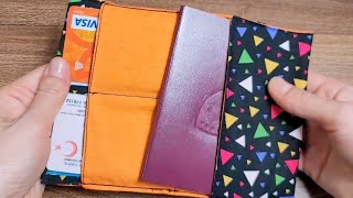 Making a multifunctional wallet in the easiest way  Lets watch it [upl. by Ahsieyt]