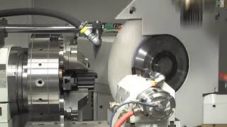 Simultaneous internal and external grinding Machine  Overbeck IED grinder [upl. by Evander689]