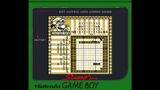 Game Over Marios Picross Game Boy [upl. by Tabatha]