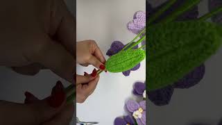 Orquídeas a Crochet  Tutorial completo en mi canal de YouTube [upl. by Ellenahs]