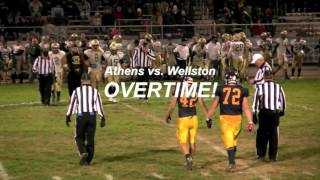 High School Football quotGame of the Weekquot Week 8  Wellston vs Athens [upl. by Omrelliug]