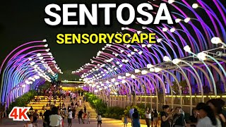 🇸🇬4K Sentosa Sensoryscape  Singapore Island’s Newest Attraction  Sentosa [upl. by Publus445]