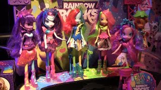 My Little Pony Equestria Girls 2 Rainbow Rocks toys revealed at Toy Fair 2014 from Hasbro [upl. by Sadie33]