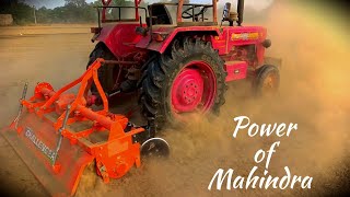 Mahindra 265 di xp plus  क्या यह रोटावेटर खींच पाएगा [upl. by Quintin]