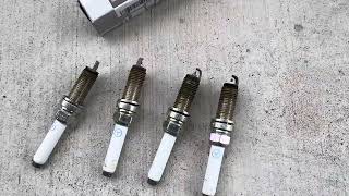 Spark Plugs after 35000 miles in MercedesBenz C300 W205 [upl. by Giff266]