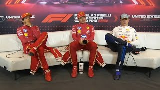 Post Race Press Conference 2024 United States Grand Prix [upl. by Lehcor]