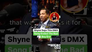 Shyne Says This DMX Song Ended The Bad Boy Era [upl. by Aieki]