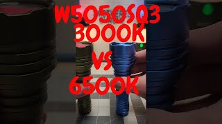 NEW LED W5050SQ3 6500K VS 3000K [upl. by Tanitansy]