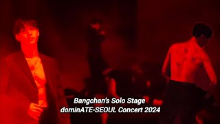 Bangchans Solo Stage Full Performance dominATESEOUL Concert 2024 [upl. by Aitekram]