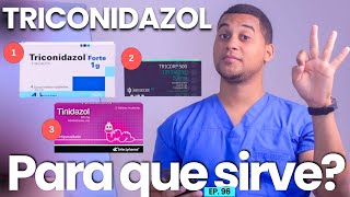 TRICONIDAZOL PARA QUE SIRVE  3 COSAS [upl. by Airel789]