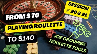 Live Roulette Battle Sessions 20 amp 21 – Struggling to Profits [upl. by Emerej106]