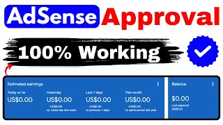 Unlimited AdSense Approval New Method  Active AdSense Approval in 24 Hour [upl. by Ailgna]