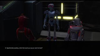 Star Wars The Old Republic Sith Inquisitor reunited with 2VR8 [upl. by Nodgnal41]