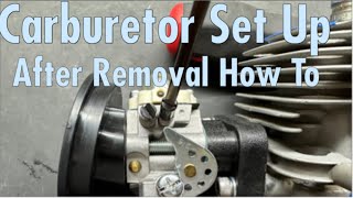 Carburetor Problems After Removal Maybe I can Help A Tech Tip How To [upl. by Hcaz]