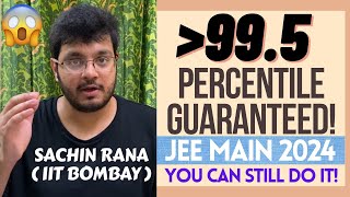 🔥6 BEST Tips  JEE Mains April 2024 Strategy  Cut Off Marks vs Percentile  2nd Attempt [upl. by Aehs]