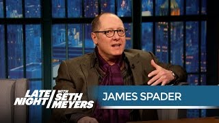 James Spader Talks Starring in Avengers Age of Ultron  Late Night with Seth Meyers [upl. by Thomas512]