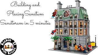 Building and placing Sanctum Sanctorum in 5 minutes [upl. by Charley]