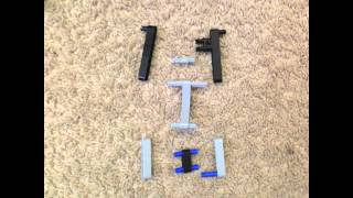 LEGO Mac 11 Instructions  Part 1 [upl. by Maag261]