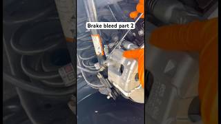 Brake bleed procedure mechanic fixit repairs cars mechanicsoftiktok automotive repair [upl. by Yesteb]