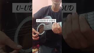 guitar strumming patterns  guitartutorial guitarist guitar shorts viralvideo rhythm [upl. by Tremain]