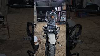 Himalaya 450 new Windshield installat dochakicustoms design windshield himalayan450 ytshorts [upl. by Peyter]