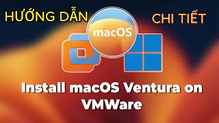 Hướng Dẫn Chi Tiết Cài Đặt Mac OS 13 Ventura trên VMWare Workstation  4K [upl. by Rehpetsirhc]