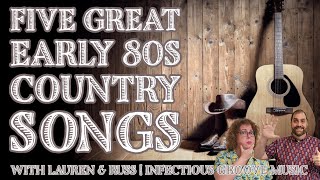 5 Great Early 80s Country Songs  Infectious Groove Music [upl. by Alfie]