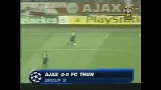 Ajax 20 Thun UCL 200506 [upl. by Remot]